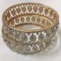Gold Diamond Bangles