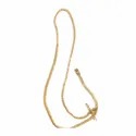 Moissanite Diamond Chain Round Colorless Moissanite Tennis Necklace Diamond Necklace Chain