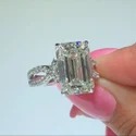 1.50 CTS Lab Grown Diamond CVD Ring, Oval Cut, FG Color, 14k Gold, IGI Certified Diamond