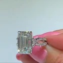 1.50 CTS Lab Grown Diamond CVD Ring, Oval Cut, FG Color, 14k Gold, IGI Certified Diamond