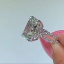 1.50 CTS Lab Grown Diamond CVD Ring, Oval Cut, FG Color, 14k Gold, IGI Certified Diamond