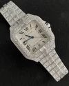 Iced Out Moissanite Studded Watch Hip Hop jewelry
