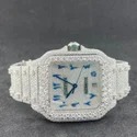 Best Quality Custom Watch for Men Iced out Moissanite Watch Diamond Studded Hip Hop Diamond Jewelry