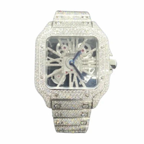 Best Quality VVS Diamond Moissanite Watch Fashion Jewelry Iced Out Diamond Watch