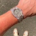Best Quality Iced Out Moissanite Watch for Men VVS Diamonds Best Fashion Jewelry Gift