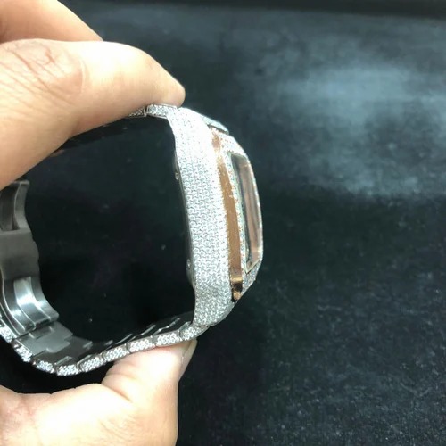 Good Quality Iced Out Moissanite Watch for Men VVS Diamonds Best Fashion Jewelry Gift