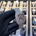 High Quality Custom Watch for Men Iced out Moissanite Diamond Studded Watch Hip Hop Diamond Jewelry