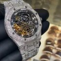 High Quality Custom Watch for Men Iced out Moissanite Diamond Studded Watch Hip Hop Diamond Jewelry