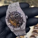 High Quality Custom Watch for Men Iced out Moissanite Diamond Studded Watch Hip Hop Diamond Jewelry
