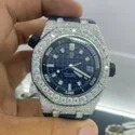 High Quality Custom Watch for Men Iced out Moissanite Diamond Studded Watch Hip Hop Diamond Jewelry