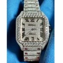 High Quality Custom Watch for Men Iced out Moissanite Diamond Studded Watch Hip Hop Diamond Jewelry