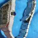 High Quality Custom Watch for Men Iced out Moissanite Diamond Studded Watch Hip Hop Diamond Jewelry