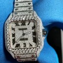 High Quality Custom Watch for Men Iced out Moissanite Diamond Studded Watch Hip Hop Diamond Jewelry