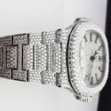 High Quality DEF Lab Moissanite Diamond Watch Colorless Diamond Hip Hop Style Diamond Watch