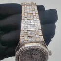 High Quality DEF Lab Moissanite Diamond Watch Colorless Diamond Hip Hop Style Diamond Watch