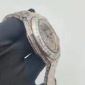 High Quality DEF Lab Moissanite Diamond Watch Colorless Diamond Hip Hop Style Diamond Watch