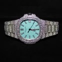 High Quality DEF Lab Moissanite Diamond Watch Colorless Diamond Hip Hop Style Diamond Watch