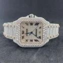 High Quality Iced Out Moissanite Watch for Men VVS Diamonds Best Fashion Jewelry Gift