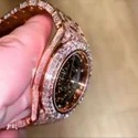 Hip Hop Customized Iced out Moissanite Diamond Watch for Men VVS Diamond Watch Gift