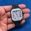 Hip Hop Customized Iced out Moissanite Diamond Watch for Men VVS Diamond Watch Gift