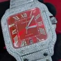 Hip Hop Customized Iced out Moissanite Diamond Watch for Men VVS Diamond Watch Gift