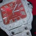 Hip Hop Customized Iced out Moissanite Diamond Watch for Men VVS Diamond Watch Gift
