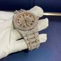 Hip Hop Customized Iced out Moissanite Diamond Watch for Men VVS Diamond Watch Gift