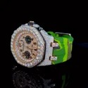 Top Quality Diamond Moissanite Watch on Factory Price DEF Moissanite Diamond Iced Out Watch