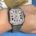 Top Quality Diamond Moissanite Watch on Factory Price DEF Moissanite Diamond Iced Out Watch