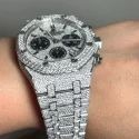 Top Quality Diamond Moissanite Watch on Factory Price DEF Moissanite Diamond Iced Out Watch