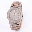 Top Quality Moissanite Diamond Watch on Factory Price DEF Moissanite Diamond Iced Out Watch