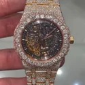 Trending Iced out Moissanite Watch colorless Diamond watch for men Best Quality Wholesale Price