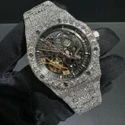 Best Quality Iced Out Moissanite Watch for Men VVS Diamonds Best Fashion Jewelry Gift