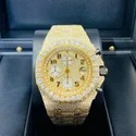 High Quality Customized Iced Out Lab Grown Watch Stainless Steel Best Quality Diamond Watch