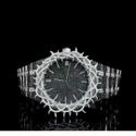 Hip Hop Customized Iced out Moissanite Diamond Watch for Men VVS Diamond Watch Gift