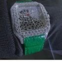 Hip Hop Customized Iced out Moissanite Diamond Watch for Men VVS Diamond Watch Gift
