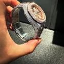 Hip Hop Customized Iced out Moissanite Diamond Watch for Men VVS Diamond Watch Gift