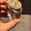 Hip Hop Customized Iced out Moissanite Diamond Watch for Men VVS Diamond Watch Gift