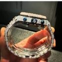 Hip Hop Customized Iced out Moissanite Diamond Watch for Men VVS Diamond Watch Gift