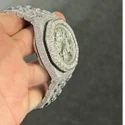 Hip Hop Customized Iced out Moissanite Diamond Watch for Men VVS Diamond Watch Gift