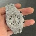 Hip Hop Customized Iced out Moissanite Diamond Watch for Men VVS Diamond Watch Gift