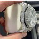 Hip Hop Customized Iced out Moissanite Diamond Watch for Men VVS Diamond Watch Gift