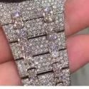 Hip Hop Customized Iced out Moissanite Diamond Watch for Men VVS Diamond Watch Gift