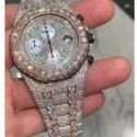 Hip Hop Customized Iced out Moissanite Diamond Watch for Men VVS Diamond Watch Gift