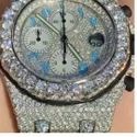 Hip Hop Customized Iced out Moissanite Diamond Watch for Men VVS Diamond Watch Gift