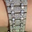 Hip Hop Customized Iced out Moissanite Diamond Watch for Men VVS Diamond Watch Gift