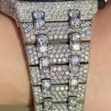 Hip Hop Customized Iced out Moissanite Diamond Watch for Men VVS Diamond Watch Gift