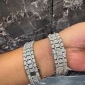 Hip Hop Customized Iced out Moissanite Diamond Watch for Men VVS Diamond Watch Gift