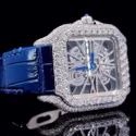 Trending VVS Moissanite Diamond Studded Iced Out Diamond Watch for Men Best Fashion Jewelry Gift