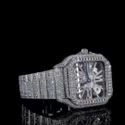 Trending VVS Moissanite Diamond Studded Iced Out Diamond Watch for Men Best Fashion Jewelry Gift